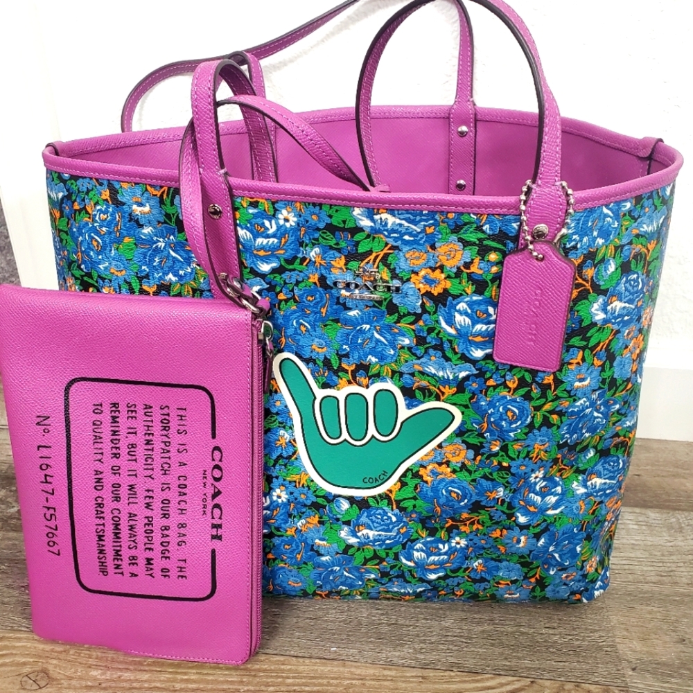 Coach Reversable Tote